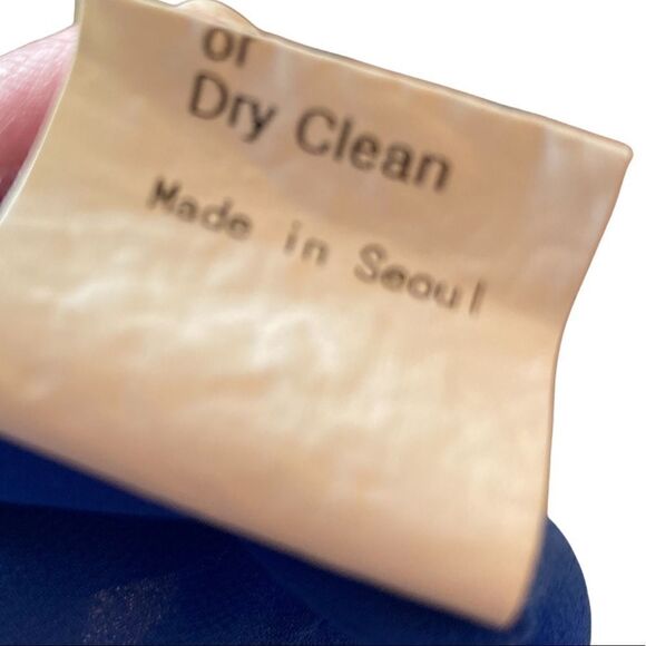 Baby Blue Line blue sleeveless dress, size M - Picture 6 of 7